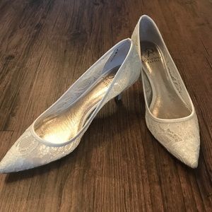 Adrianna Papell lace heels